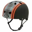 Nutcase Black Plaid Matte Crossover Helmet